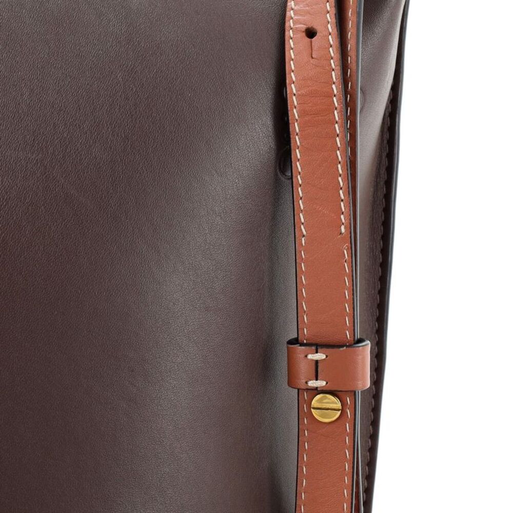 Loewe Gate Bucket Bag Leather Medium Brown - Picture 10 of 12